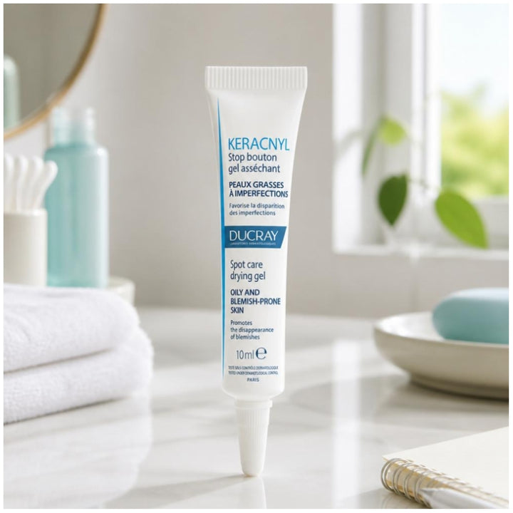 Ducray Keracnyl Spot Care Drying Gel 10ml (0.34floz)