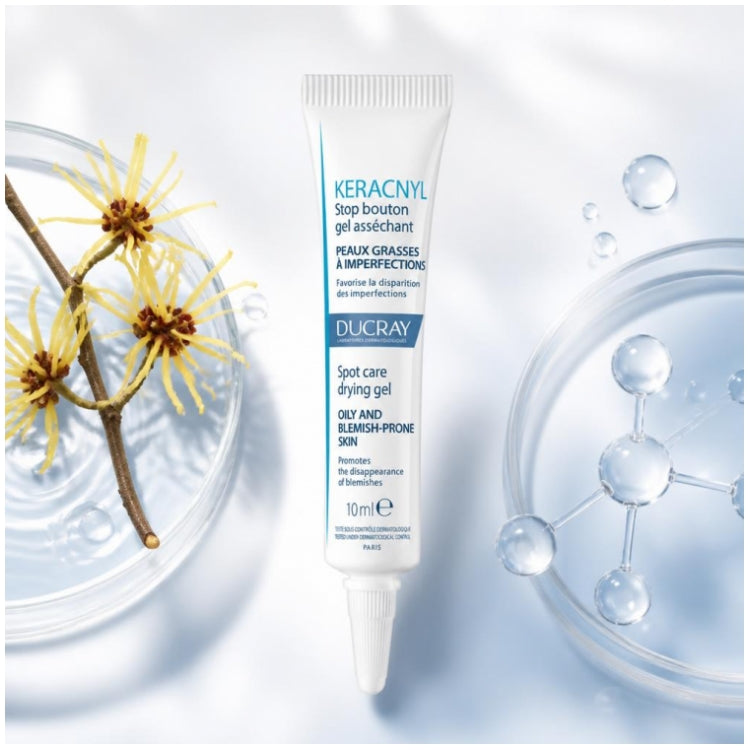 Ducray Keracnyl Spot Care Drying Gel 10ml (0.34floz)