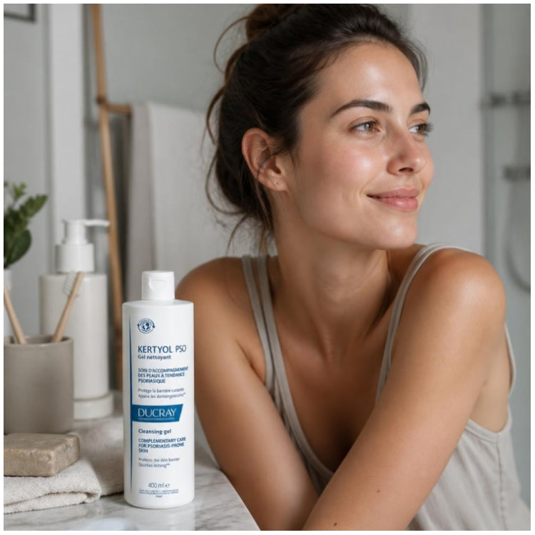Ducray Kertyol P.S.O Ultra-Rich Cleansing Gel for Psoriatic-Prone Skin 400ml (13.52 fl oz)