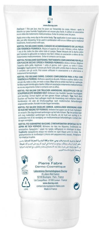 Ducray Kertyol P.S.O. Daily Hydrating Balm 200ml (6.76fl oz)