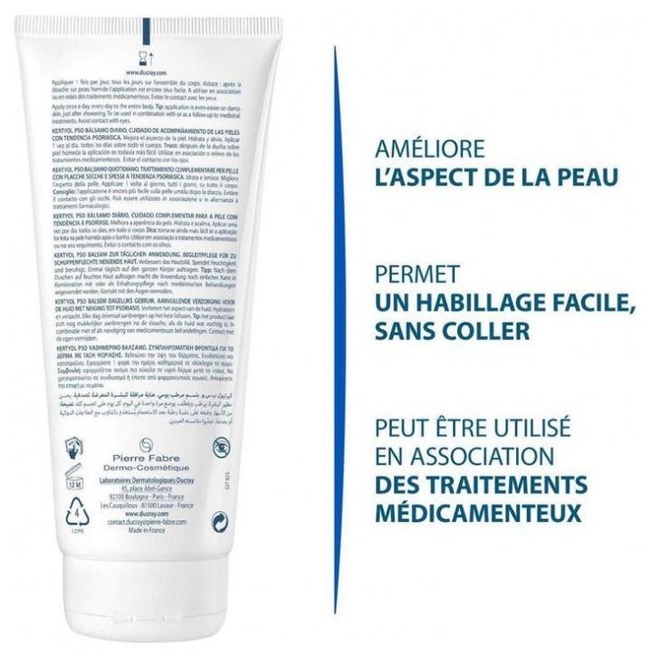 Ducray Kertyol P.S.O. Daily Hydrating Balm 200ml (6.76fl oz)