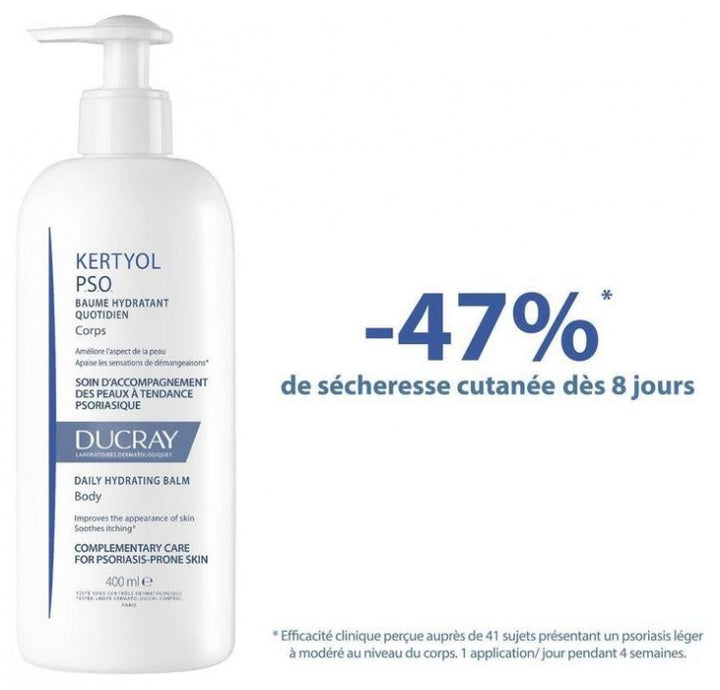 Ducray Kertyol P.S.O. Daily Hydrating Balm 400ml (13.53fl oz)