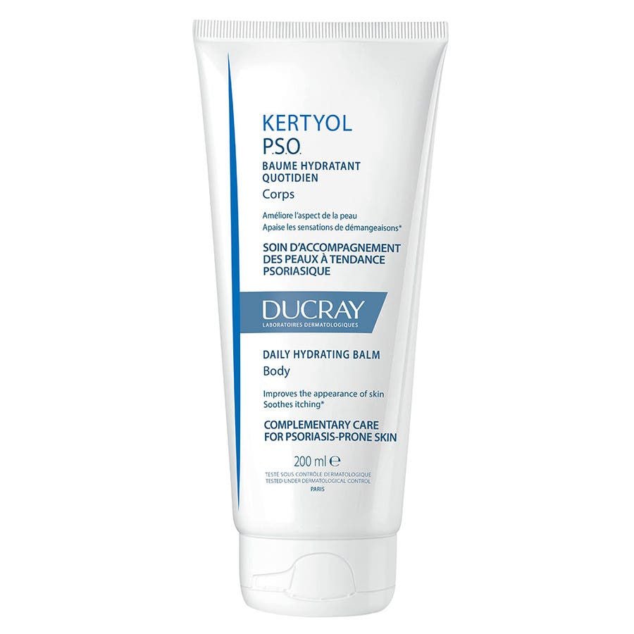 Ducray Kertyol P.S.O. Daily Hydrating Balm 200ml (6.76fl oz) - FrenchBeautyHub