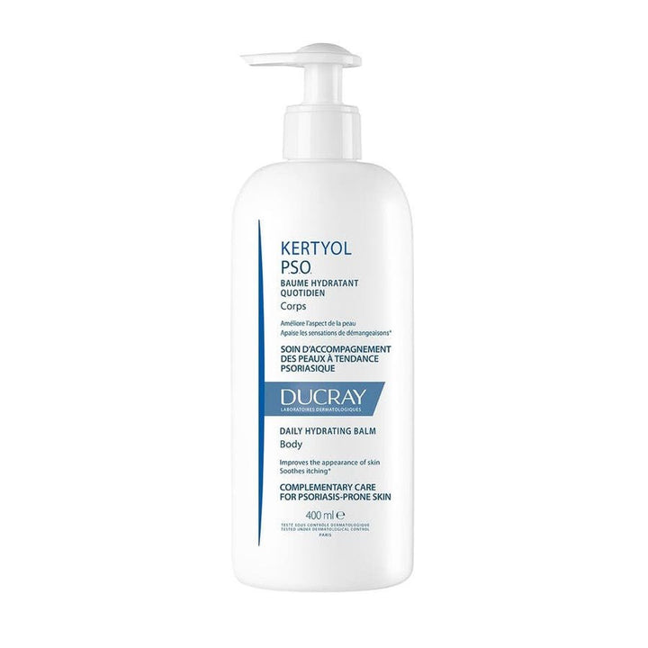 Ducray Kertyol P.S.O. Daily Hydrating Balm 400ml (13.53fl oz) - FrenchBeautyHub
