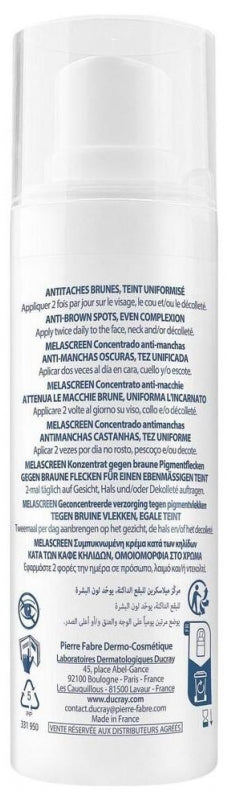 Ducray Melascreen مركز للبقع الداكنة 30ml