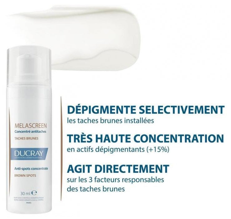 Ducray Melascreen مركز للبقع الداكنة 30ml