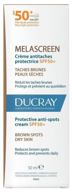 Ducray Melascreen Anti-Spots Protective Cream SPF50+ 50ml (1.7 fl oz)