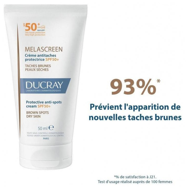 Ducray Melascreen Anti-Spots Protective Cream SPF50+ 50ml (1.7 fl oz)