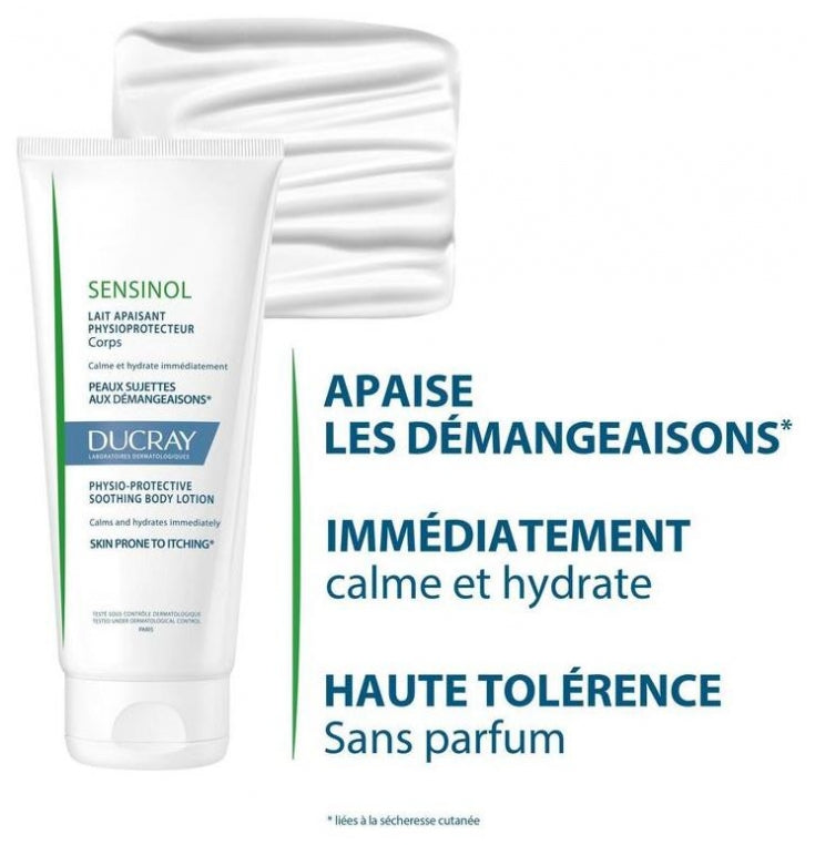 Ducray Sensinol Loción corporal calmante fisioprotectora