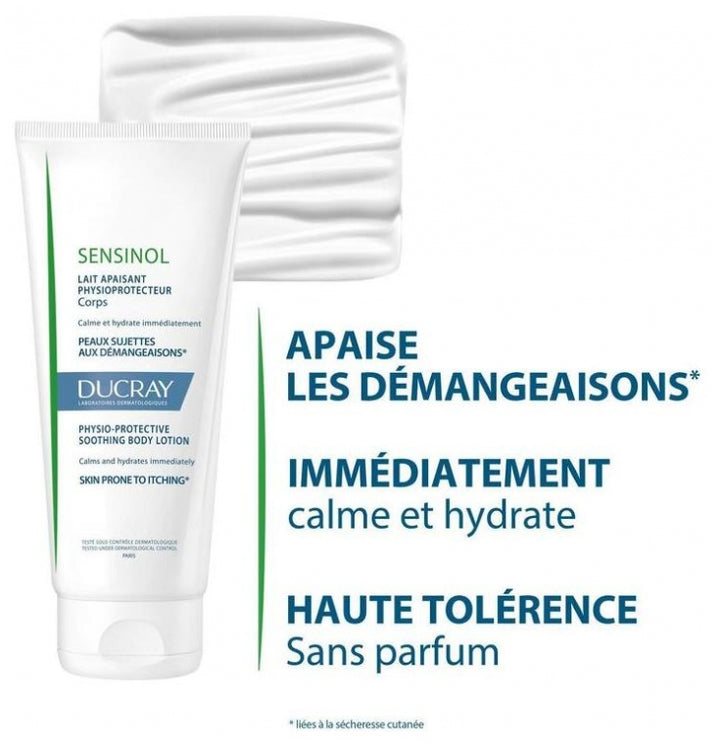 Ducray Sensinol Loción corporal calmante fisioprotectora
