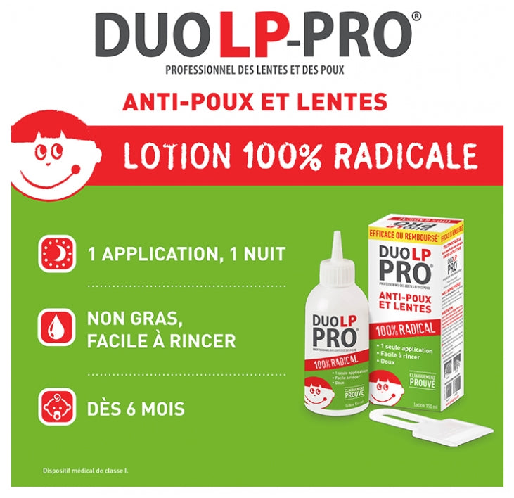 Duo Lp Pro Anti-Lice and Nits Lotion 200 ml (6.76fl oz)