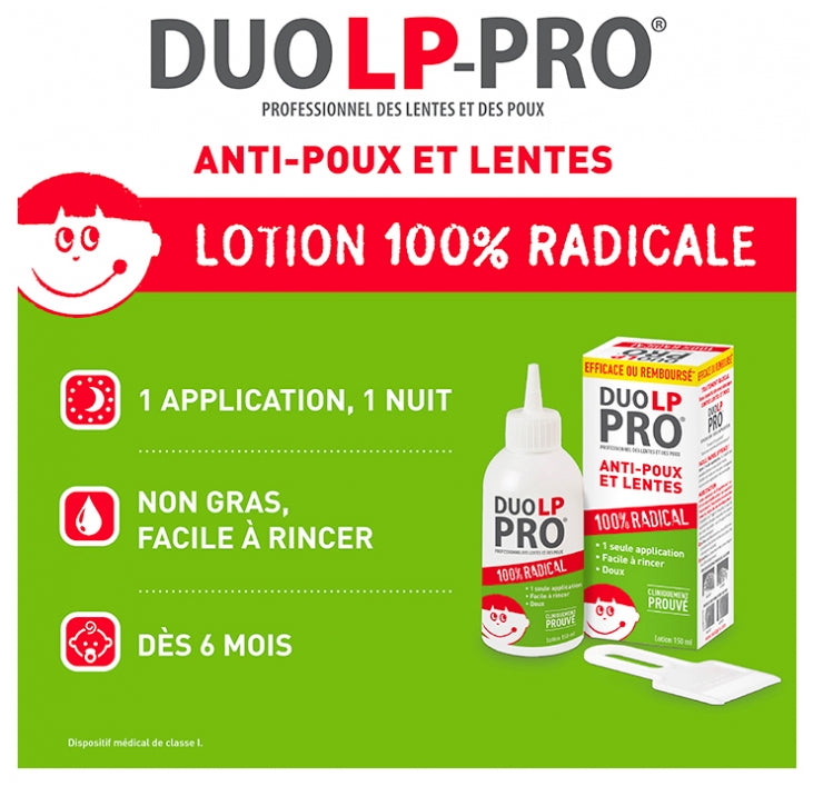 Duo Lp Pro Anti-Lice and Nits Lotion 200 ml (6.76fl oz)