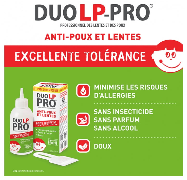 Duo Lp Pro Anti-lice and nit lotion 150 ml (5.07fl oz)