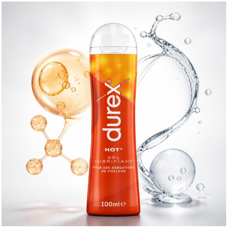 Durex Intense Pleasure Sensations Hot Gel 100 ml (3.38fl oz)