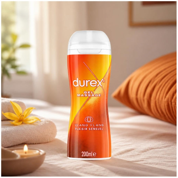 Durex Play Sensual massage gel with ylang-ylang 200 ml (6.76fl oz)
