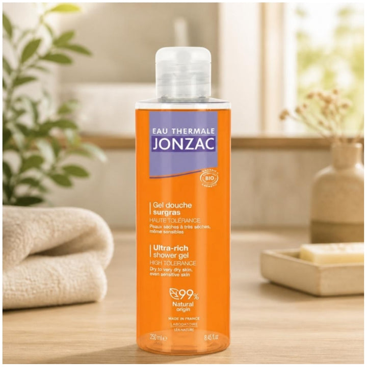 Eau thermale Jonzac Nourishing Organic Extra-Rich Shower Gel 250ml (8.45fl oz)