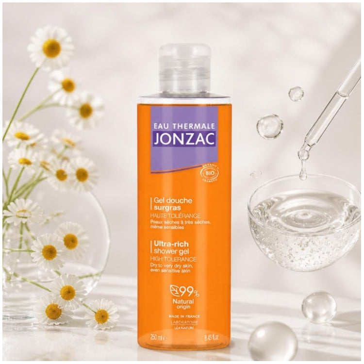 Eau thermale Jonzac Nourishing Organic Extra-Rich Shower Gel 250ml (8.45fl oz)