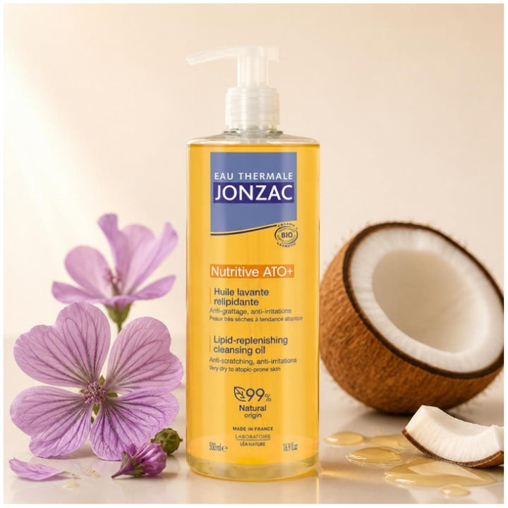 Eau thermale Jonzac Rückfettendes Reinigungsöl 500ml