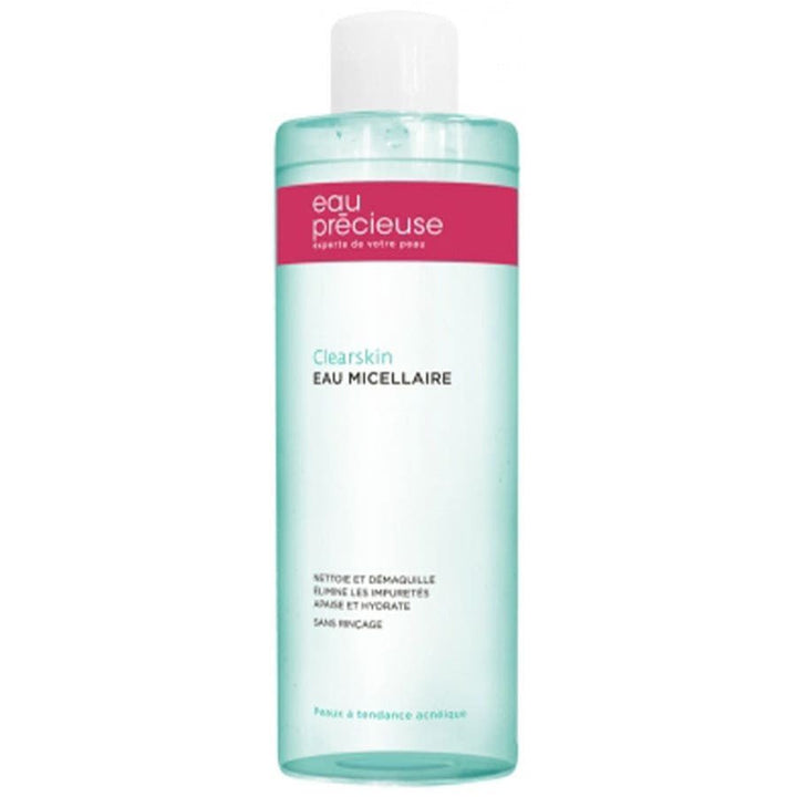 Eau Precieuse Clearskin Micellar Cleansing Water 400ml (13.52fl oz) - FrenchBeautyHub