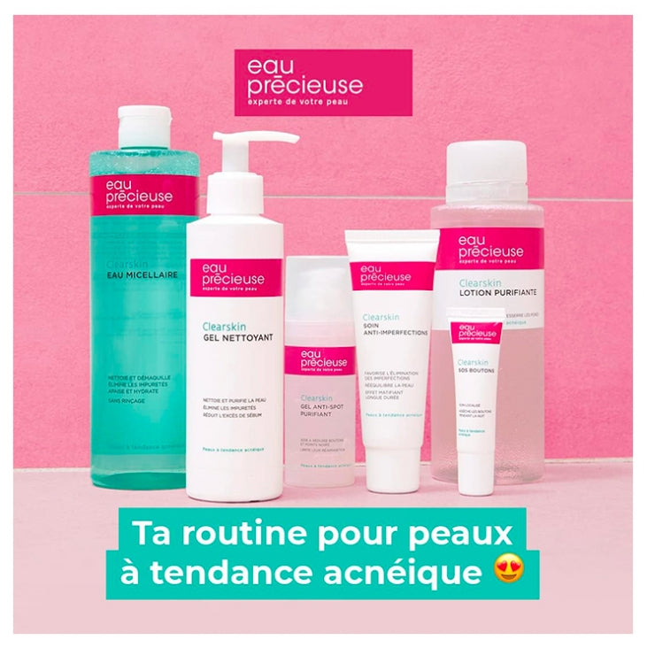 Eau Precieuse Clearskin Zuiverende Anti-puistjesgel 50ml