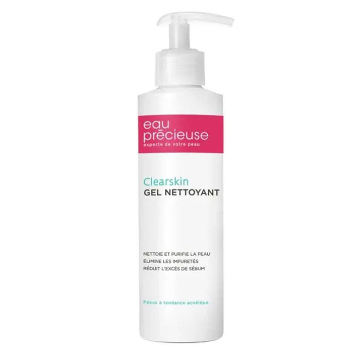 Eau Précieuse Clearskin Purifying Cleansing Gel for Acne - Prone Skin 200ml (6.76 fl oz) - FrenchBeautyHub