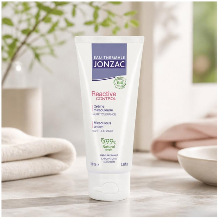 Eau thermale Jonzac Reactive Control Creme Miraculeuse Bio all skin types 100ml (3.38fl oz)