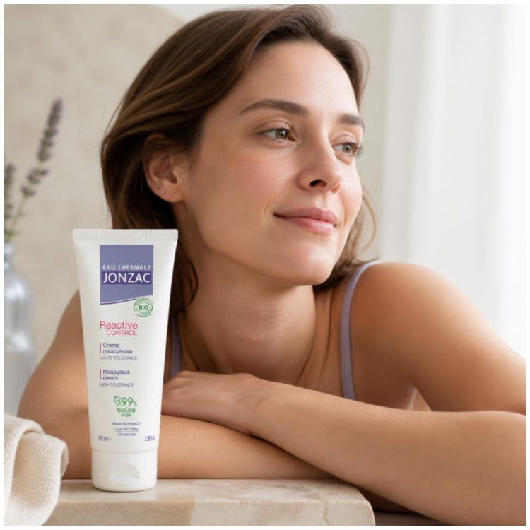 Eau thermale Jonzac Reactive Control Creme Miraculeuse Bio all skin types 100ml (3.38fl oz)