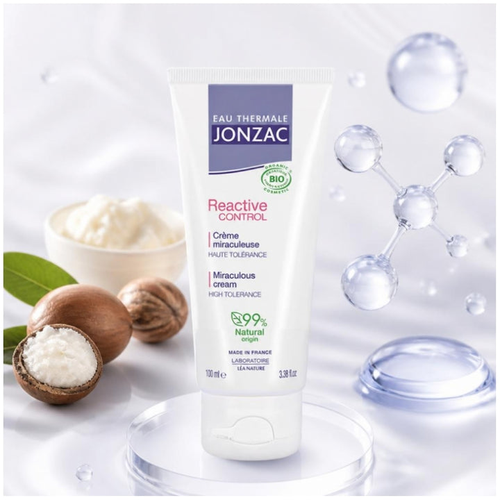 Eau thermale Jonzac Reactive Control Creme Miraculeuse Bio all skin types 100ml (3.38fl oz)