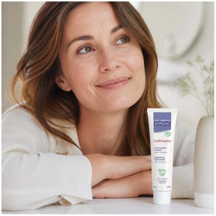 Eau thermale Jonzac Sublimactive High-Tolerance Smoothing Light Cream 40ml (1.35fl oz)