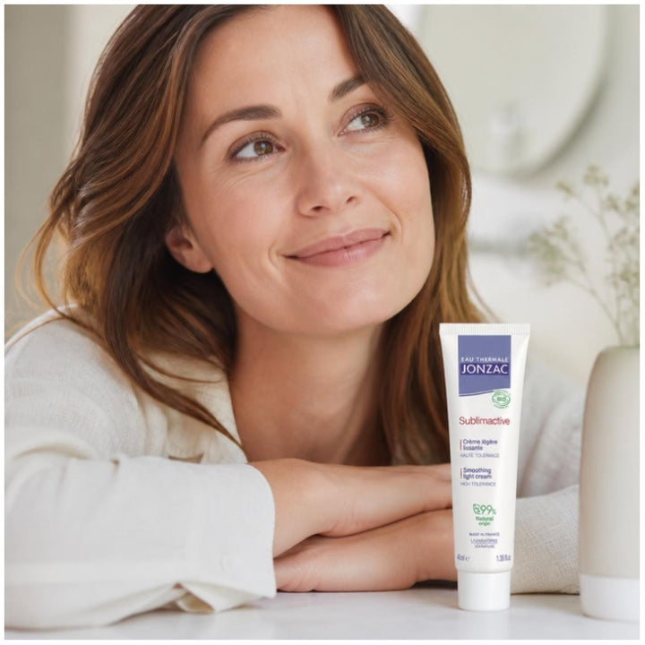 Eau thermale Jonzac Sublimactive High-Tolerance Smoothing Light Cream 40ml (1.35fl oz)