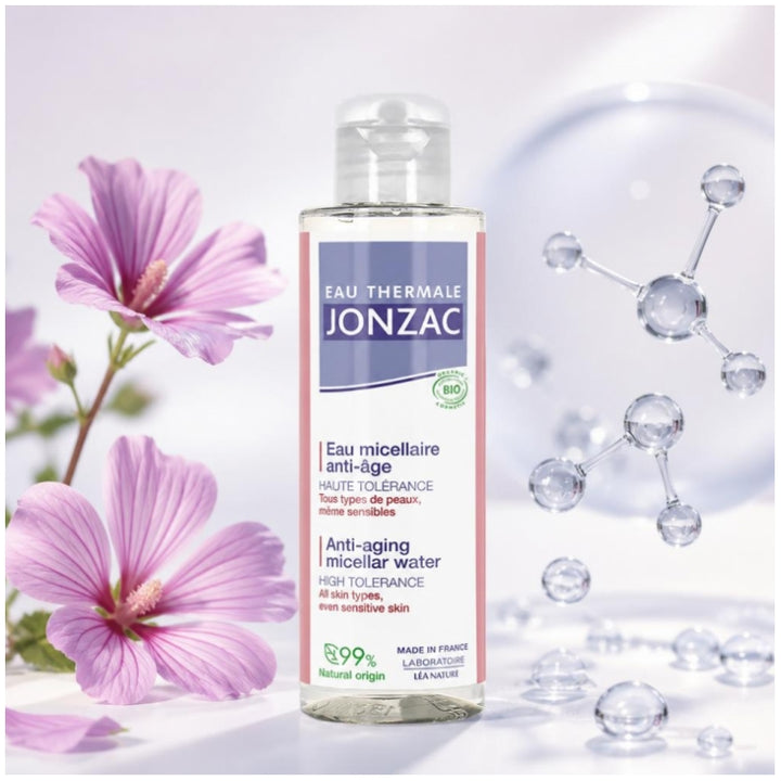 Eau thermale Jonzac Sublimactive Água micelar orgânica anti-idade 100 ml