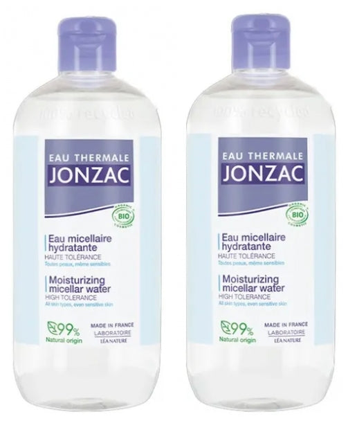 Eau thermale Jonzac REhydrate Agua micelar orgánica hidratante Rehydrate 2x500ml