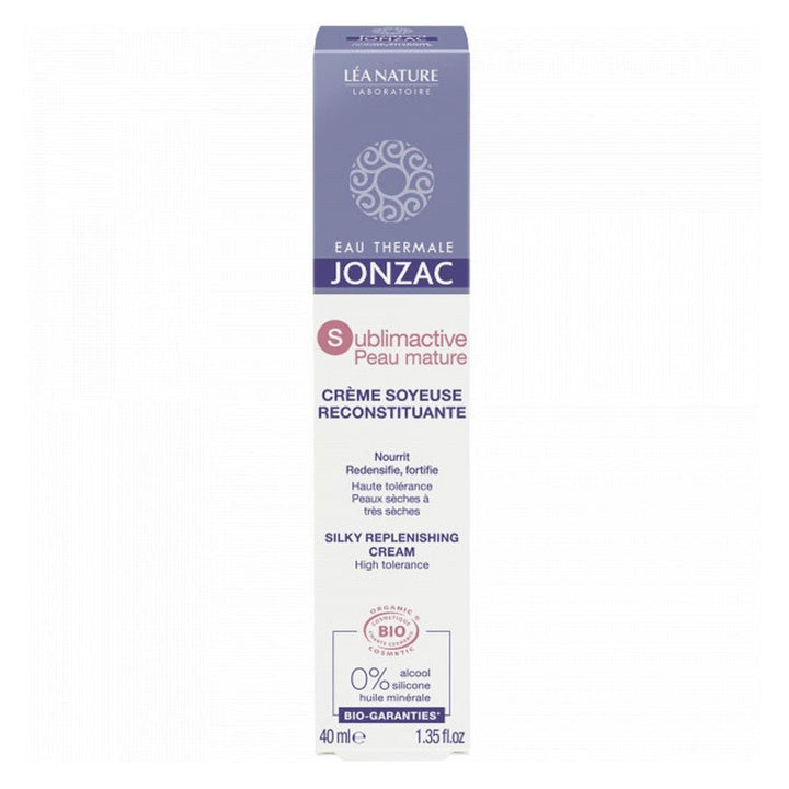 Eau thermale Jonzac Sublimactive Replenishing Silk Cream Mature Skin 40ml (1.35fl oz) - FrenchBeautyHub