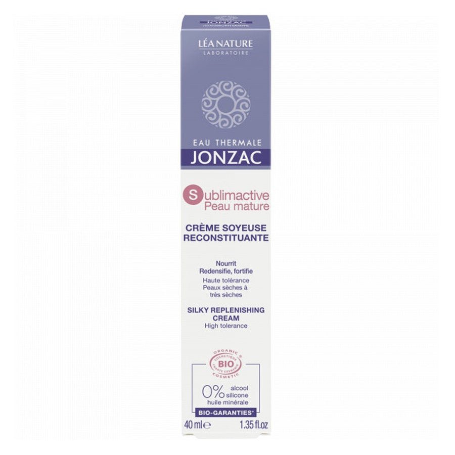 Eau thermale Jonzac Sublimactive Replenishing Silk Cream Mature Skin 40ml (1.35fl oz) - FrenchBeautyHub