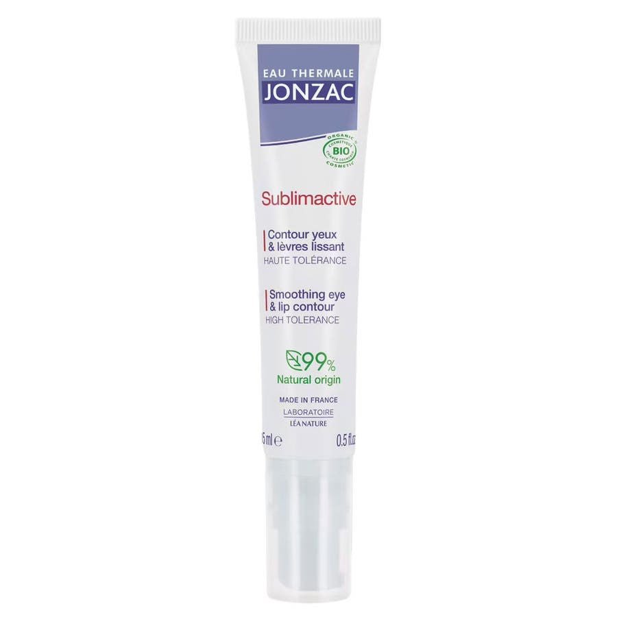 Eau thermale Jonzac Sublimactive Smoothing Eye & Lip Contour 15ml (0.50fl oz) - FrenchBeautyHub