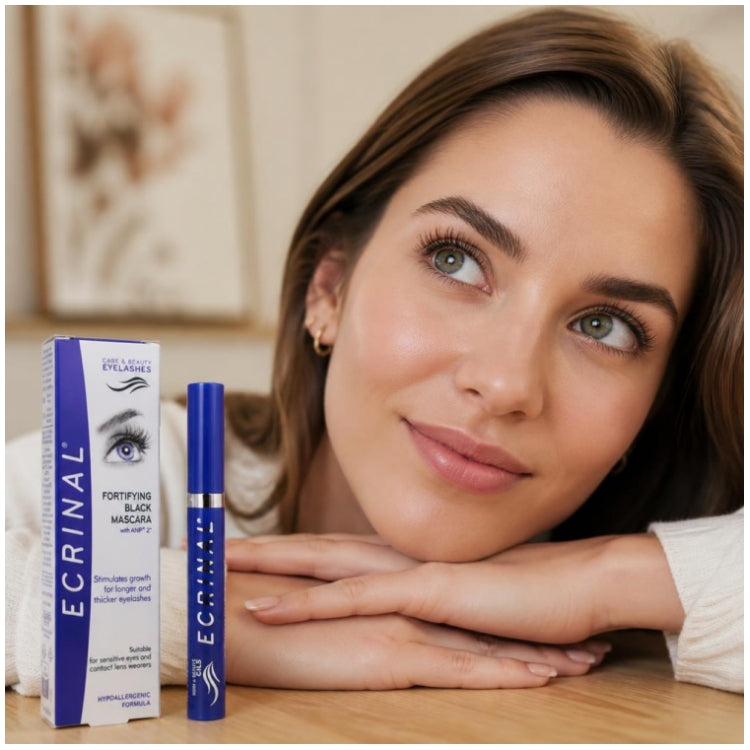 Ecrinal Strengthening Black Mascara 7ml with ANP 2+