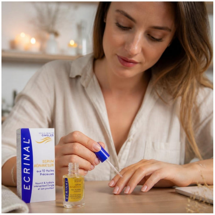 Ecrinal Sérum réparateur pour les ongles aux 10 huiles précieuses 10ml