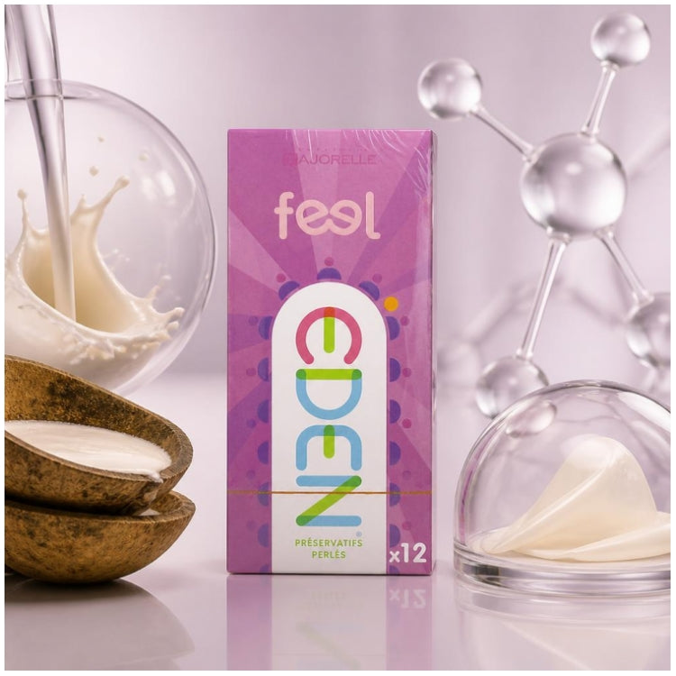 Eden Gen Feel واقيات ذكرية x12