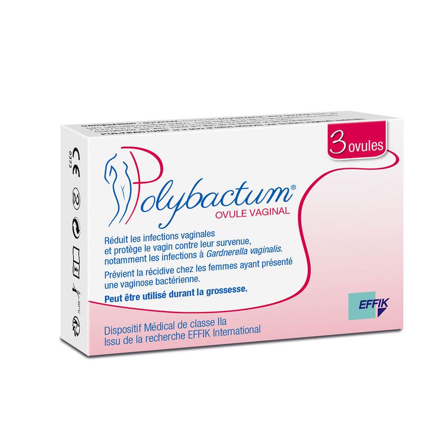Effik Polybactum Vaginal ova x3 - FrenchBeautyHub