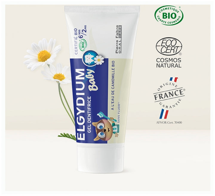 Elgydium Baby Pasta dental ecológica apta a partir de 6 meses 30 ml