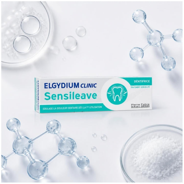 Elgydium Clinic Sensileave Toothpaste 50ml (1.69fl oz)
