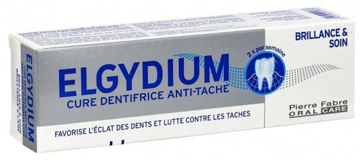 Elgydium Anti-Stain Pasta dentífrica Brillo y Cuidado 30ml