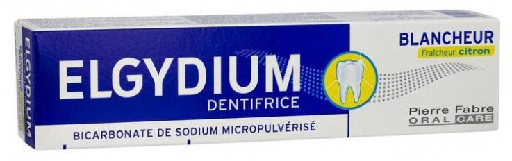 Elgydium Whitening معجون أسنان بالليمون