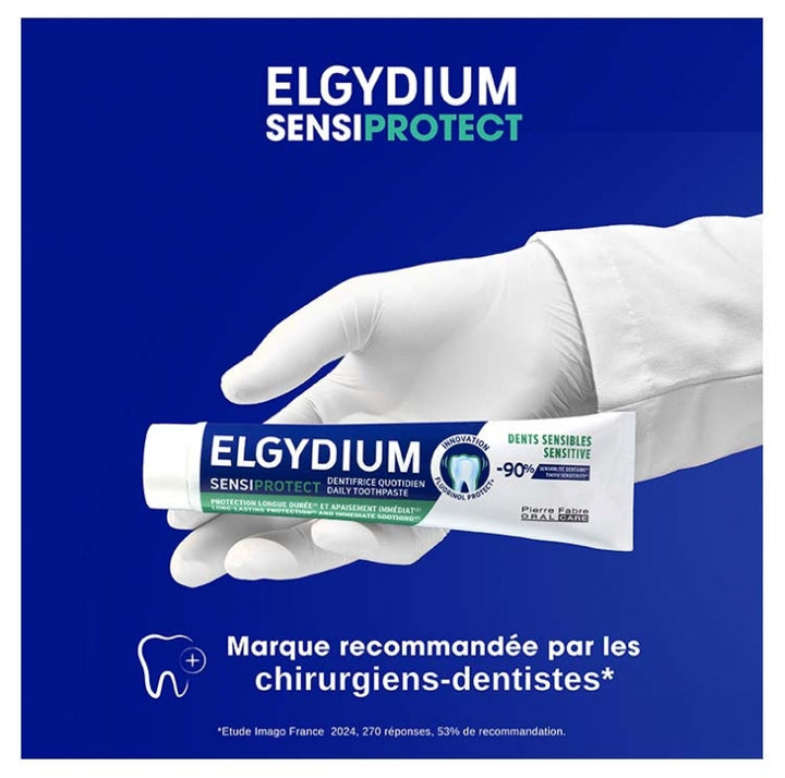 Elgydium Sensitive معجون أسنان جل