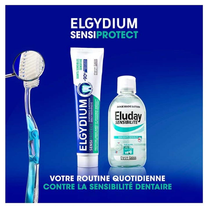 Elgydium Sensitive معجون أسنان جل
