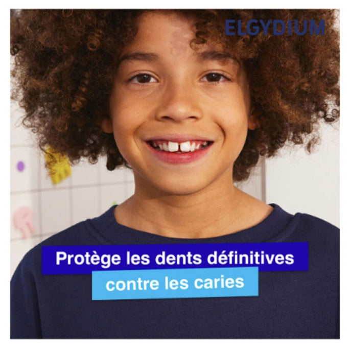 Elgydium معجون أسنان بالفلورايد للأطفال من عمر 7-12 سنة بنكهة Bubble Junior 50 ml