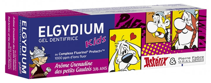 Elgydium Kids Decay Protection Toothpaste Gel 2-6 Years Red Berries Flavour 50ml (1.69fl oz)