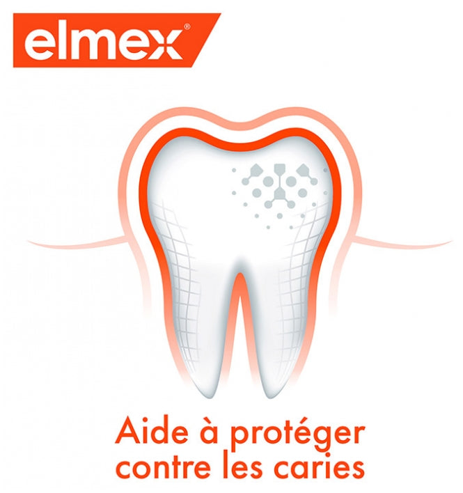 Elmex Junior معجون أسنان للأطفال من عمر 6 إلى 12 سنة 75ml x2