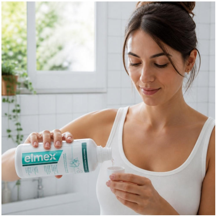 Elmex Sensitive Professional dental solution 400ml (13.53fl oz)