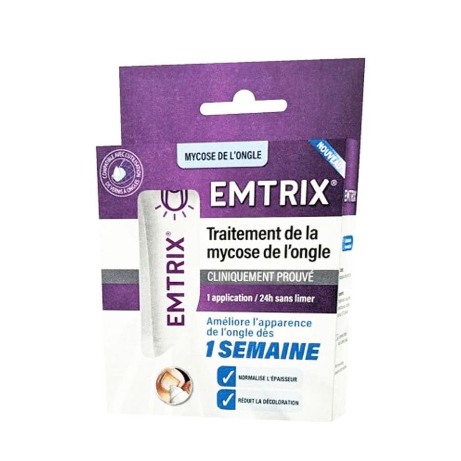 Emtrix Nail fungus treatment Silicone tip pen 10ml (0.33fl oz) - FrenchBeautyHub